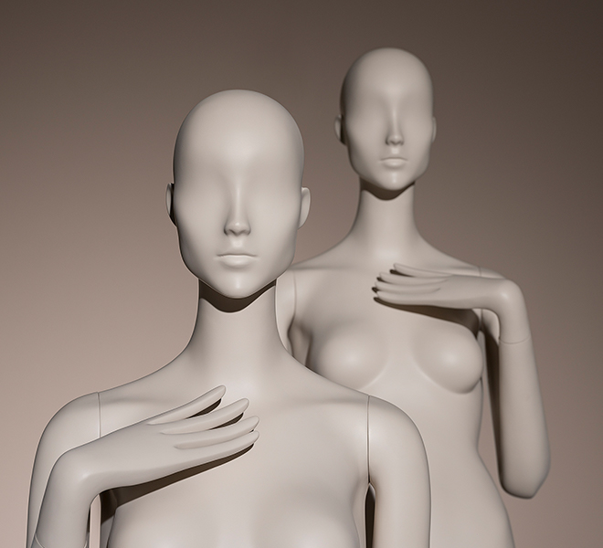 Elegant mannequins – Muse collection Hans Boodt Mannequins