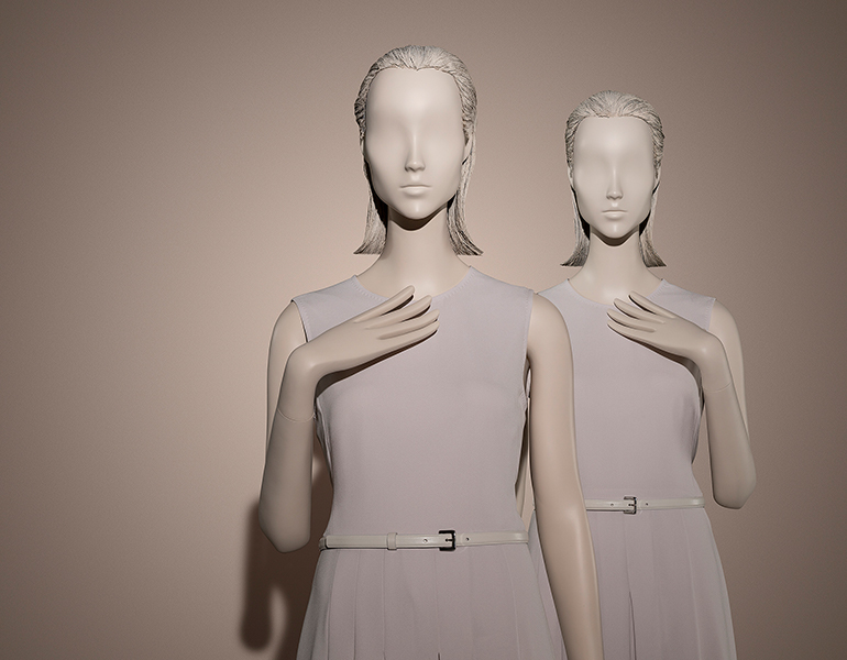 Elegant mannequins – Muse collection Hans Boodt Mannequins